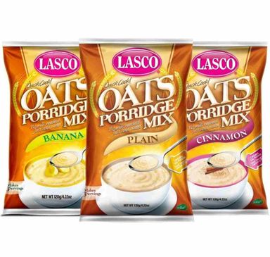 LASCO OATS PORRIDGE MIX ASSRT 120G