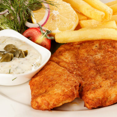 CHICKEN SCHNITZEL