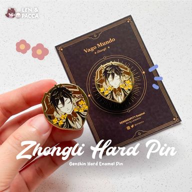 Serendipity - Zhongli Hard Enamel Pin