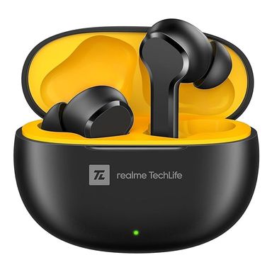 realme TechLife Buds T100 TWS with AI ENC for Calls - Black