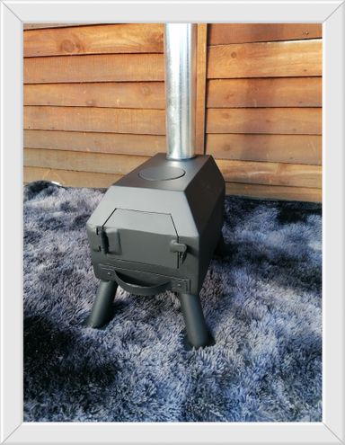 Beautiful 1 plate Rhino coal stove (new) 