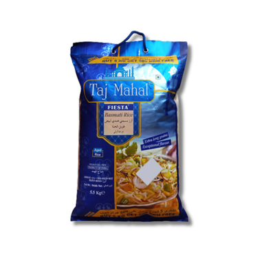 Taj Mahal Fiesta Basmathi Rice 5.5Kg