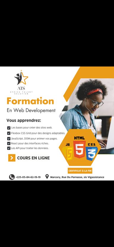 ATS FORMATION WEB DEVELOPMENT