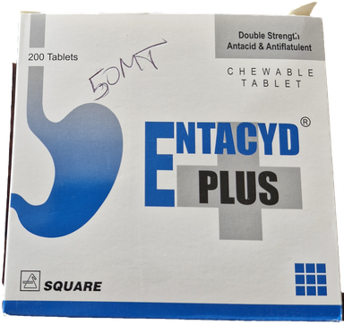 Entacyd plus chewable tabletes 10s