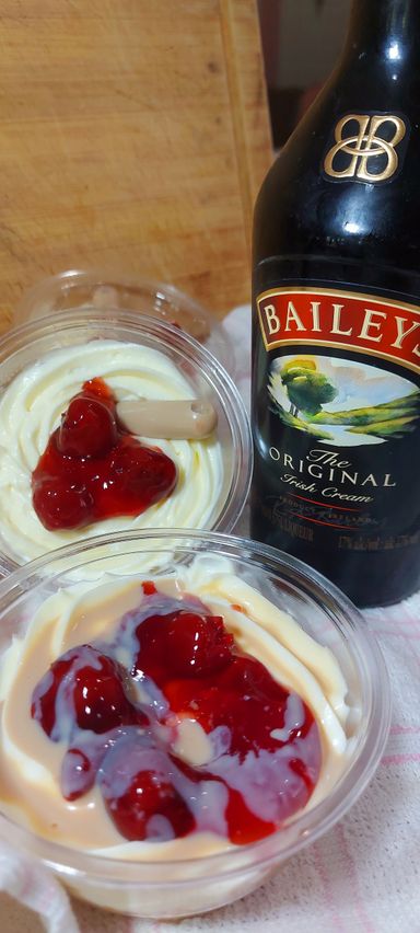 Mini Baileys Cheesecake Cups