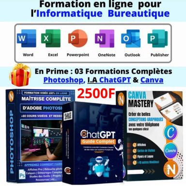 INFORMATIQUE BUREAUTIQUE & OUTILS DE CREATION