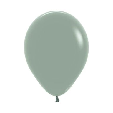 12in, Pastel Dusk Laurel Green Latex Balloons