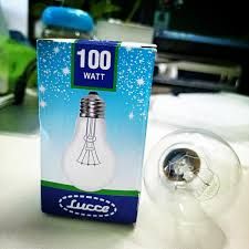 BRITOLUX 100W ECONO CLEAR BULB SCREW E27