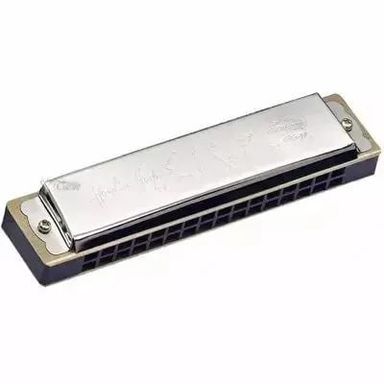 Bee & Flower Harmonica Mouth Organ - Silver