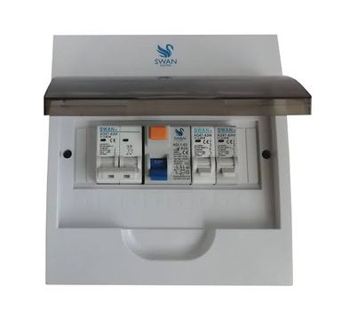 DB BOARD 8 MOD SURFACE DIN RAYTRIC