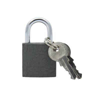 PADLOCK 63MM GREY ECONO