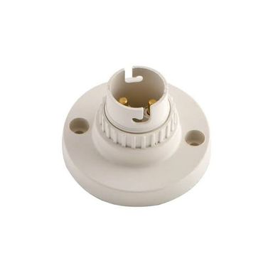 SCREW IN LAMP BATTEN WHITE