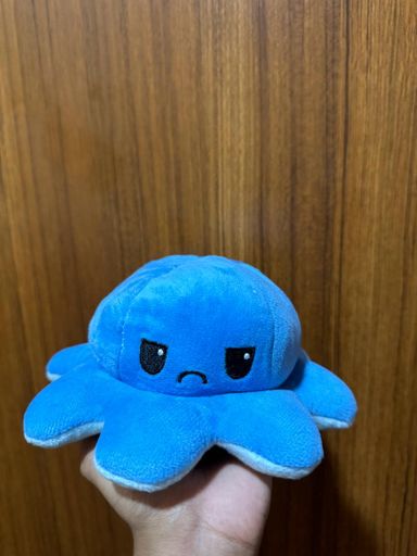 Blue Plushy Octopus