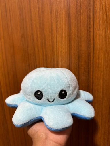 Blue Plushy Octopus