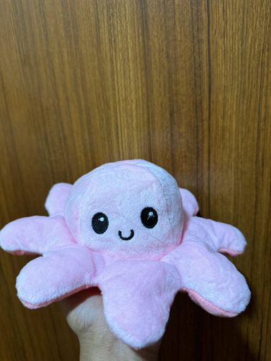 Pink Plushy Octopus