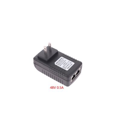 110V-240V AC to 24V/1A or 48V/0.5A  DC POE Injector Power Adapter