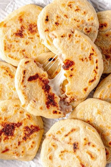 Pupusas de queso