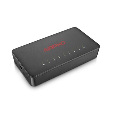 Airpho GS108 8-Port Gigabit Desktop Switch (Good for Piso Wifi Vendo)