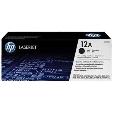 HP 12a Original Toner Cartidge- Black