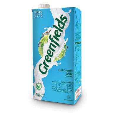 Greenfields UHT Full Cream Milk 1L