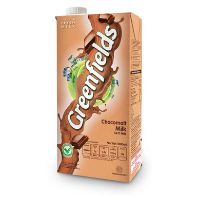 Greenfields UHT Chocomalt Milk 950ml