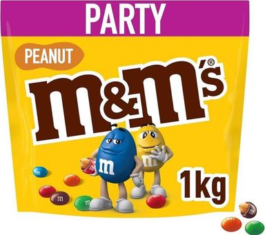 M&M’s Peanut 1kg 7 per case  Dated 02/06/2024