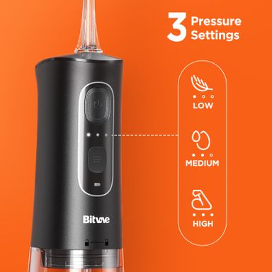 Bitvae Cordless C2 Oral Irrigator with 3 Modes, 40-Day Battery Life