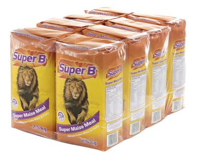 SUPER B MAIZE MEAL 8X2.5KG