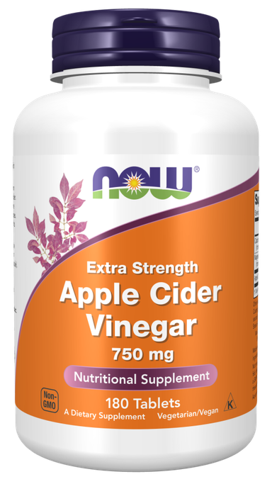 Apple Cider Vinegar, Extra Strength 750 mg Tablets