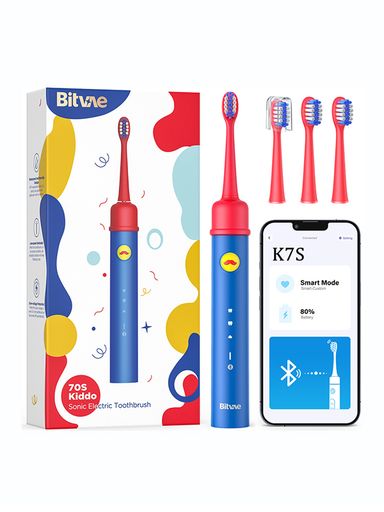 Bitvae Smart K7S Kids Electric Toothbrush, 100-Day Battery Life