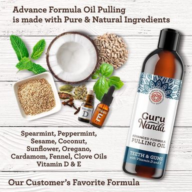 ADVANCED FORMULA PULLING OIL FOR TEETH & GUMS