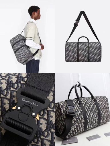 DIOR OBLİQUE DUFFLE BAG