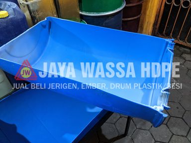 Drum Plastik Vertikal Kolam Mini Pond Yogyakarta