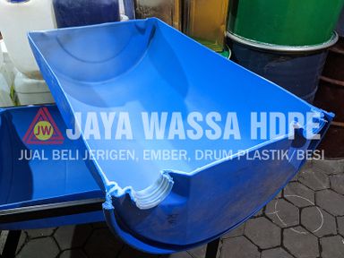 Drum Plastik Vertikal Kolam Mini Pond Yogyakarta