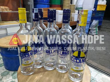 Botol Kaca Iceland 700ML Bekas Yogyakarta