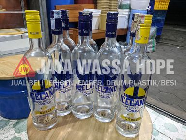 Botol Kaca Iceland 700ML Bekas Yogyakarta