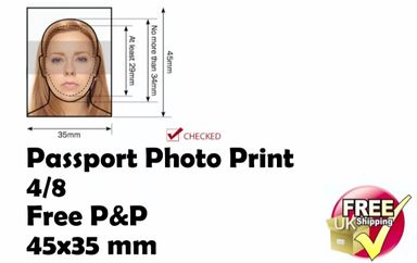 Passport photo print