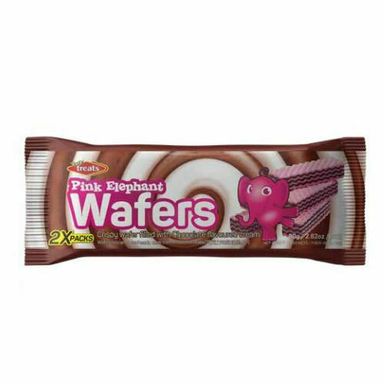 T/T Pink Elephant Wafers Chocolate 80g×24