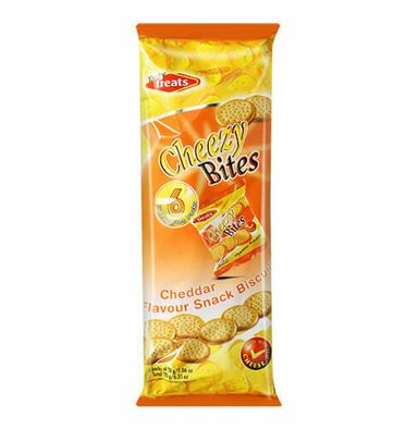 Cheezy Bites Cheddar Cheese 180g×16