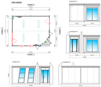 PAVILLON DESIGN AVEC ENTRÉE D'ANGLE SANS DÉBARRAS 30 M²