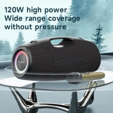 Zealot 100W S78M Portable Bluetooth Speaker + Mic