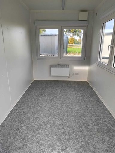 CONTENEUR SIMPLE AVEC 2 FENÊTRES 10 M²