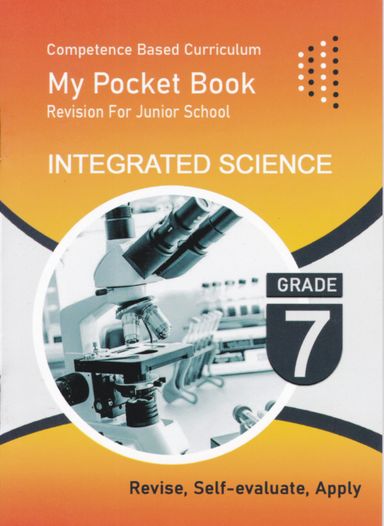 Jesma Grade 7 Pocket Note Book - Intergrated Science 