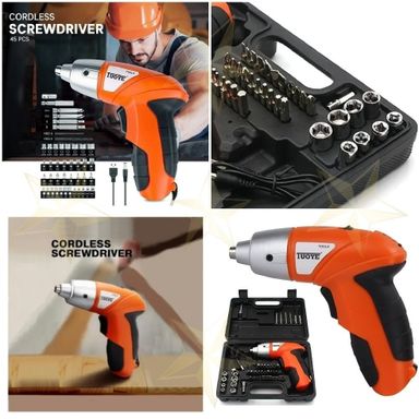 🌟C 4301. Cordless Screwdriver Set.