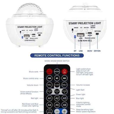 Night Light LED Loudspeaker