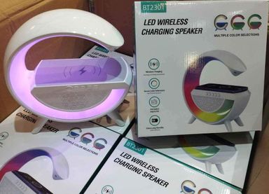 LED Wireless Charging Speaker