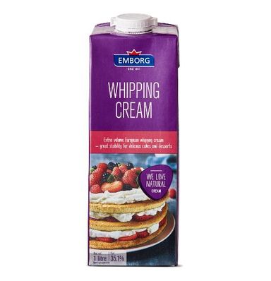 Emborg Whipping Cream 1L