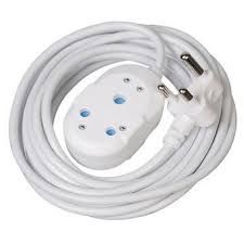 EXTENTION CORD 10M WHITE MAX POWER