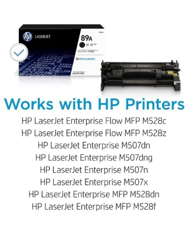 CF289A | HP 89A | Original HP LaserJet Toner Cartridge - Black