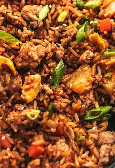 Pork Stir fried Rice